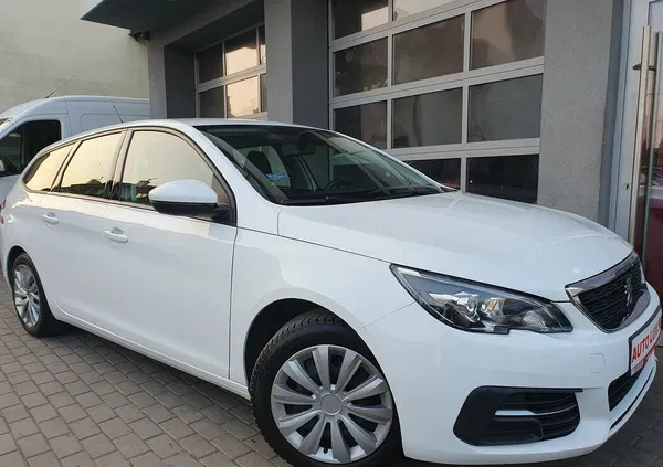 samochody osobowe Peugeot 308 cena 39900 przebieg: 163119, rok produkcji 2019 z Warszawa